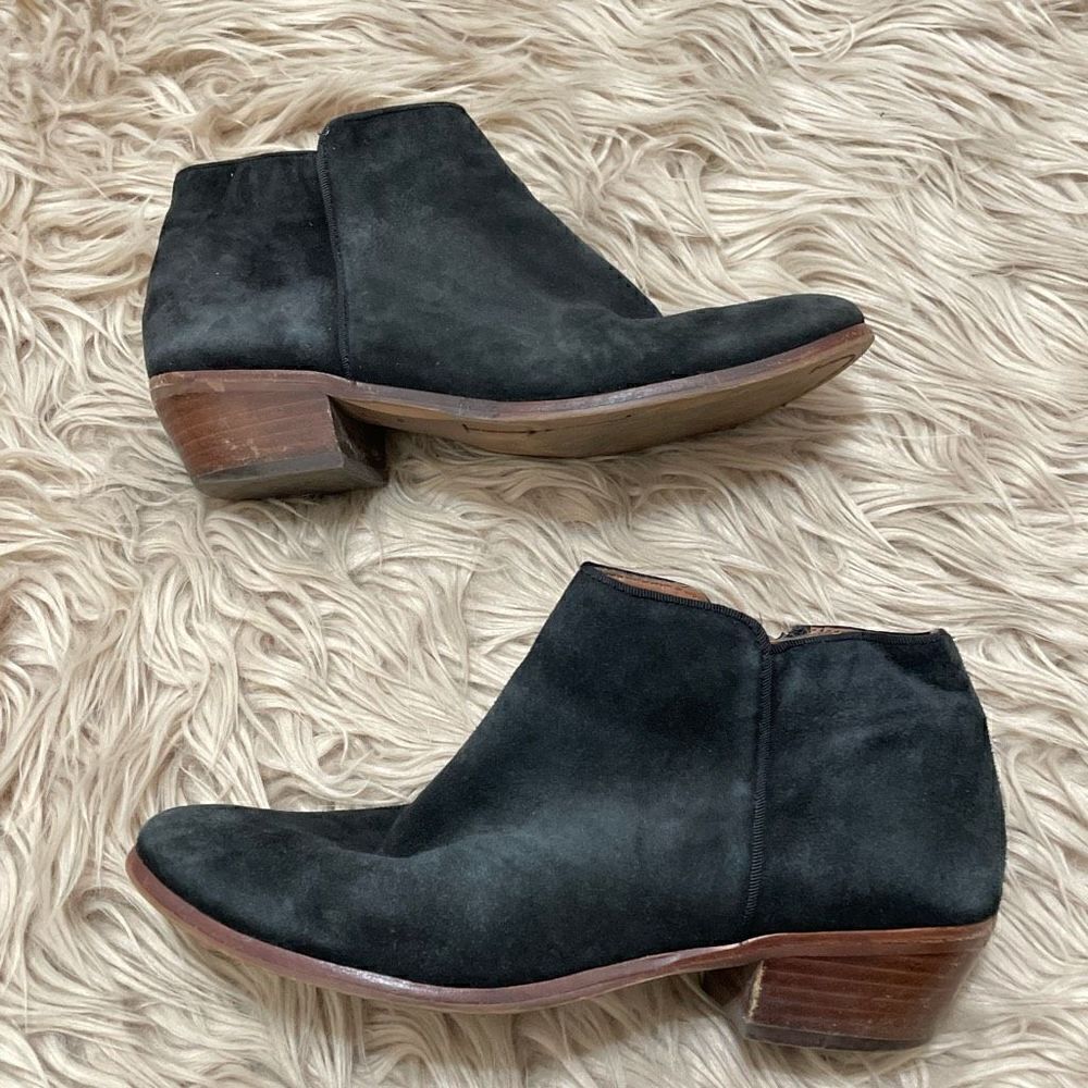 Sam Edelman suede booties size 6.5 - Picture 2 of 9